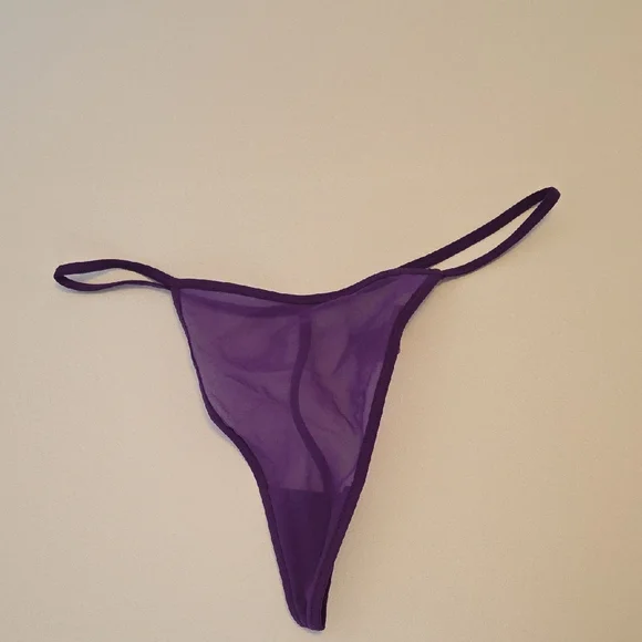 Victoria's Secret Violet Lace Chemise